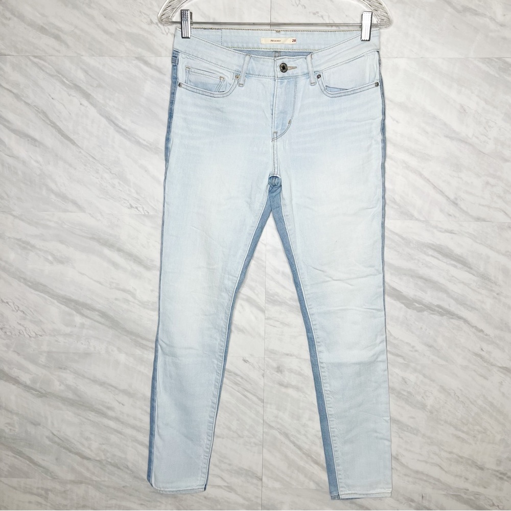 Levi’s 711 Skinny light & dark Jeans 28